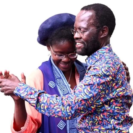 Dorothy Nyong'o with her husband Peter Anyang Nyong'o.
